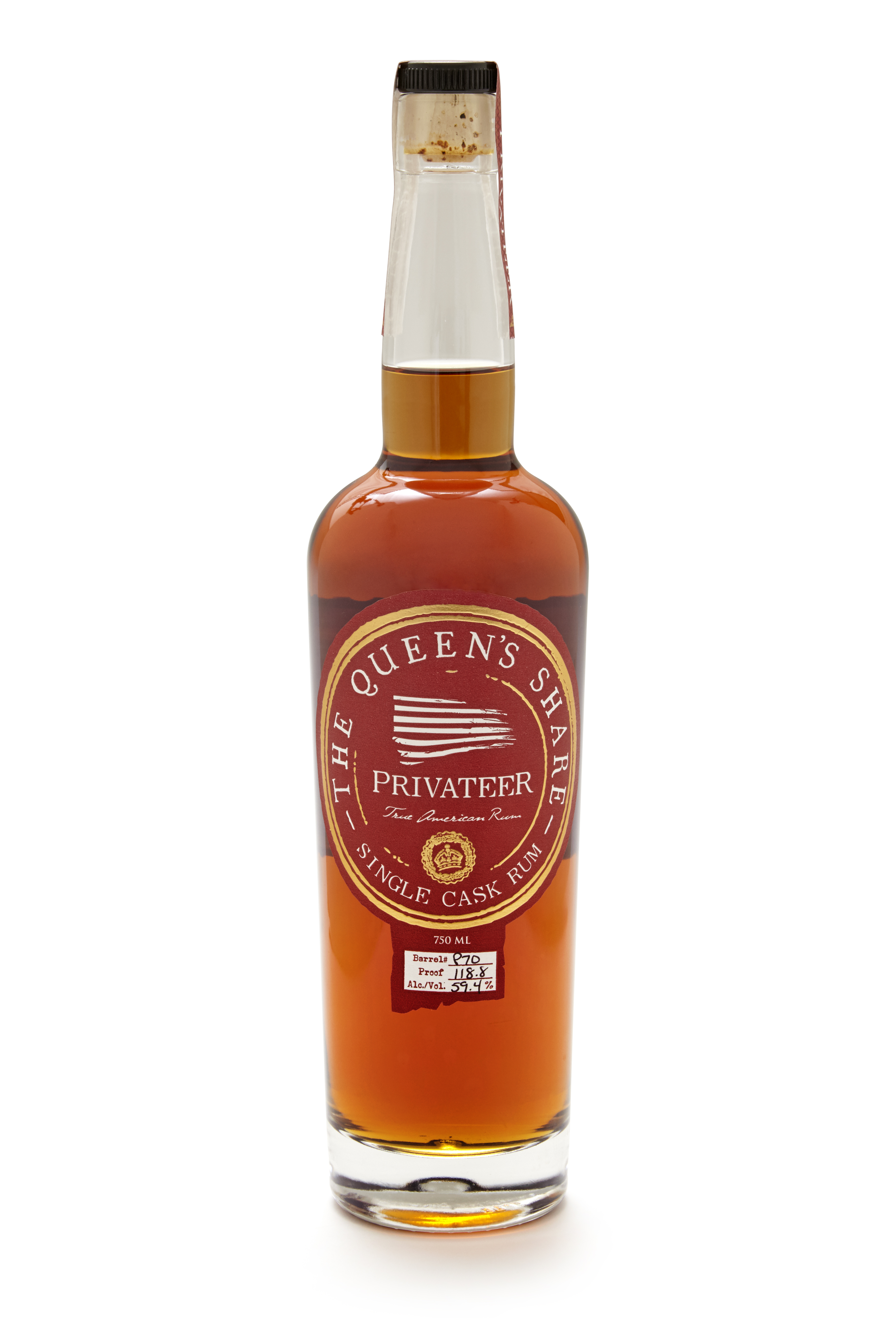Privateer Rum The Queen's Share 750ml Bottle